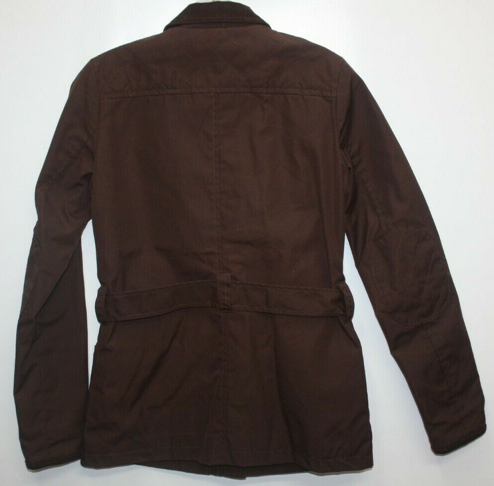 FAT FACE United Kingdom women's Sussex Brown rain coat jacket size