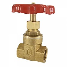 Messing Heizung Muffen Schieber ½-2“Zoll Strang Absperrung Absperrventil Pumpe