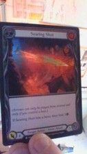 Flesh and Blood TCG : Arcane Rising : Searing Shot  RED  Common FOIL 