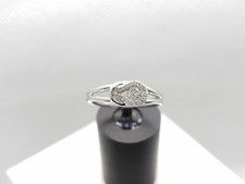 14k White Gold Round Diamond Engagement Ring 0.30 CT