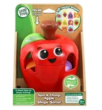 Leap Frog Spin  Change. Apple Shape Sorter. Baby Toys. VTech Toys. NEW.