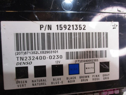 ✅ 2006 ACADIA BODY CONTROL MODULE BCU BCM OEM COMPUTER BOX TESTED 15921352 - Picture 14 of 14
