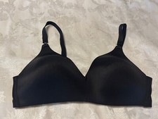 WARNER'S 02003 Elements of Bliss Soft Cup Wireless T-Shirt 36D Black Bra