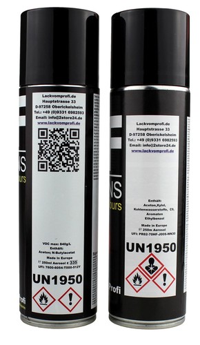 Spraydose für NISSAN K51 GREY Metallic Klarlack Autolack - Bild 2 von 7