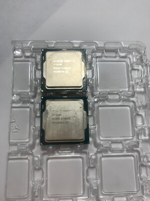 Lot of 2 Intel SR2HG 6th Gen i3-6100 Computer Processor CPU Chips