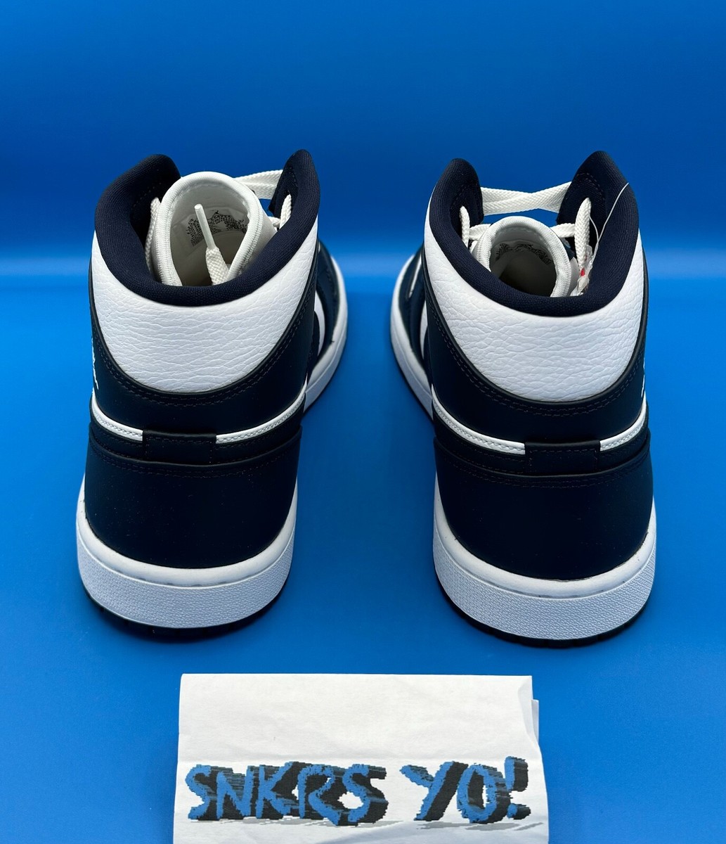 みー Nike Air Jordan 1 Mid Size 8 Obsidian Sanded Purple 554724