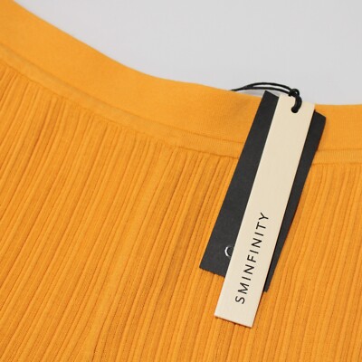 Sminfinity NWT Pull On Casual Lounge Pants Size Large in Mango Orange