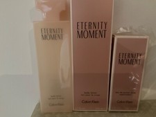Eternity Moment LEERFLAKON - Bodylotion Calvin Klein & 30ml Parfum Box leer