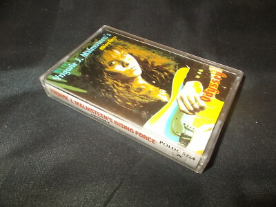 Audio Music Cassette Odyssey Yngwie J Malmsteen's Rising Force Album 1988
