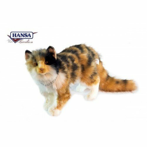 Hansa Toys Tabby Cat Betty Alamo 6966 Plush Stuffed Animal Toy