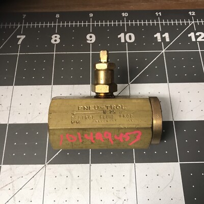 Pneu-Trol Brass Needle Valves -  P/N N25B (LA35L)