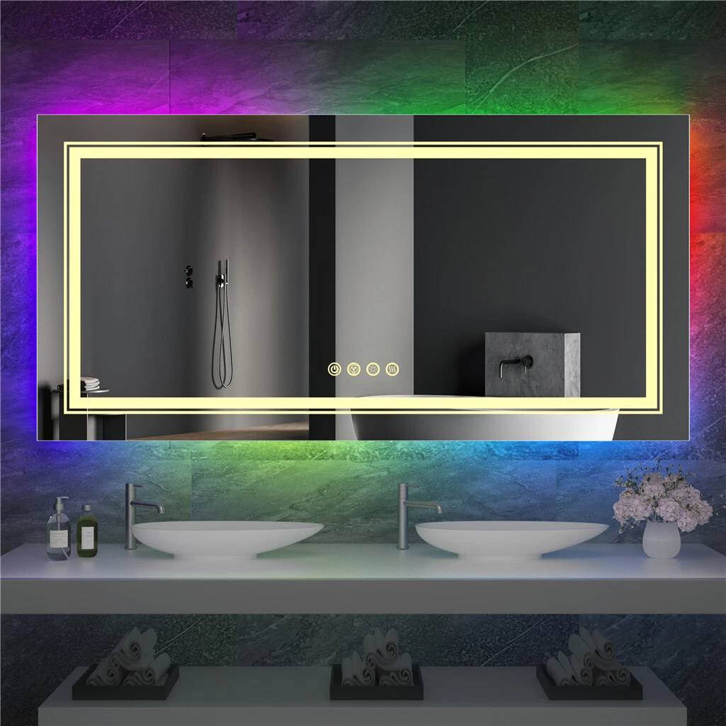 Vertical on sale vanity mirror