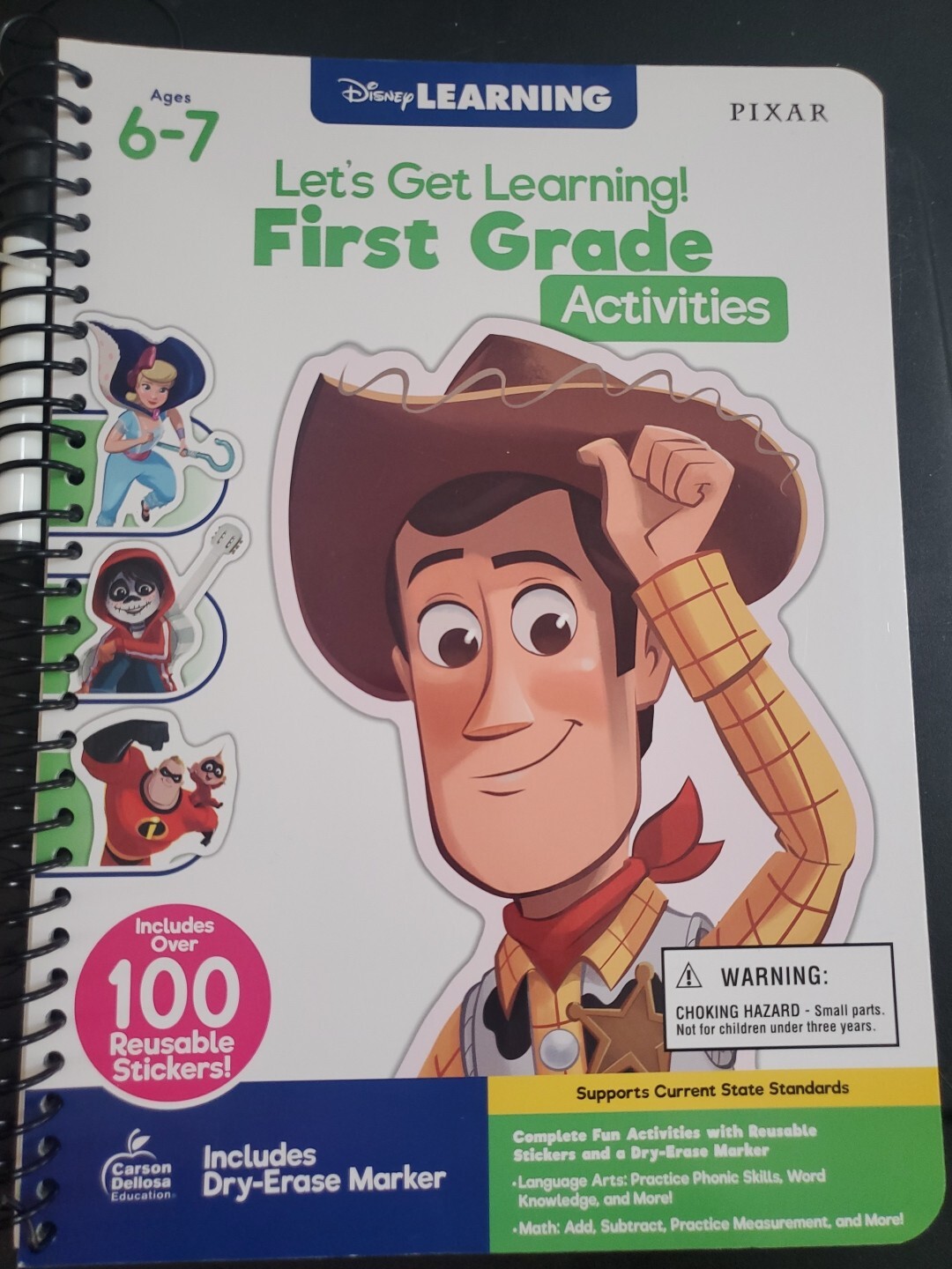 Let's Get Learning! First Grade Activities by Carson Dellosa Education ...