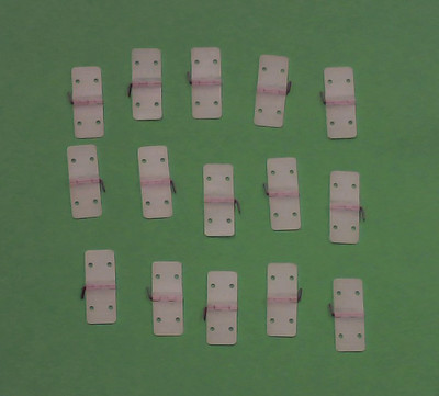 Klett RK-2 Goldberg Small Nylon Hinges 15 pcs for RC Airplane Control Surfaces