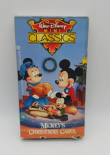 Mickey's Christmas Carol Walt Disney Mini Classics VHS