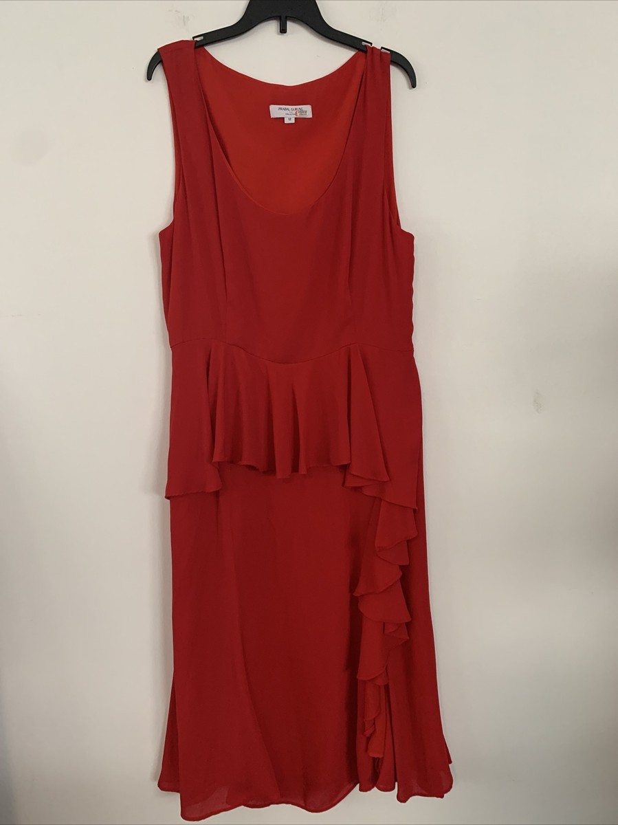 open lace back dress Prabal Gurung Size 6 Dress