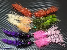 Redfish Crack Fly SELECTION, Redfish Fly, Redfish Crack Fly, Streamer Fly