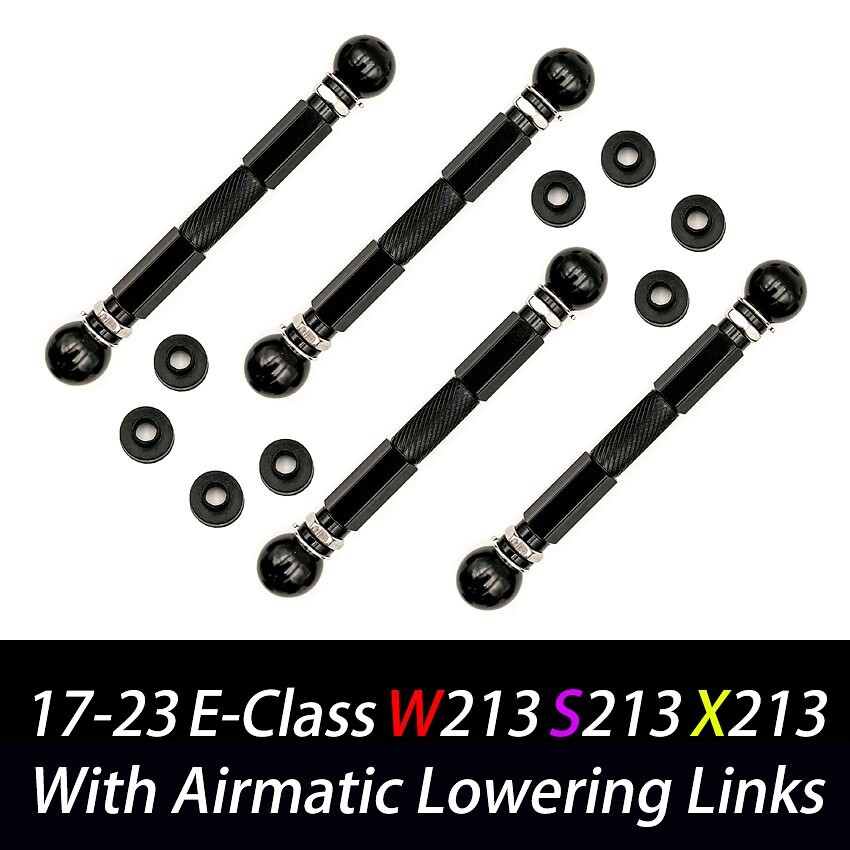 For Mercedes Benz E W213 E43 E53 E63 Adjustable Lowering Link Air