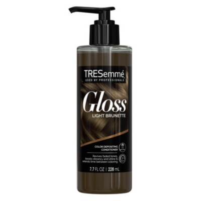    TRESemmé Gloss Light Brunette Color Depositing Conditioner Brown Hair 7.7oz