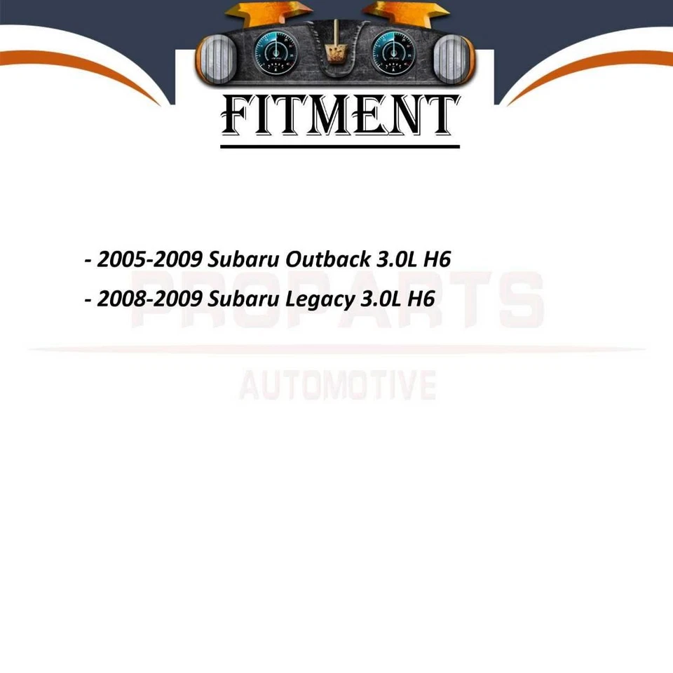 1x Power Steering Pump For 2005 2006 2007 2008 2009 Subaru Outback 3.0L - Image 2 of 4