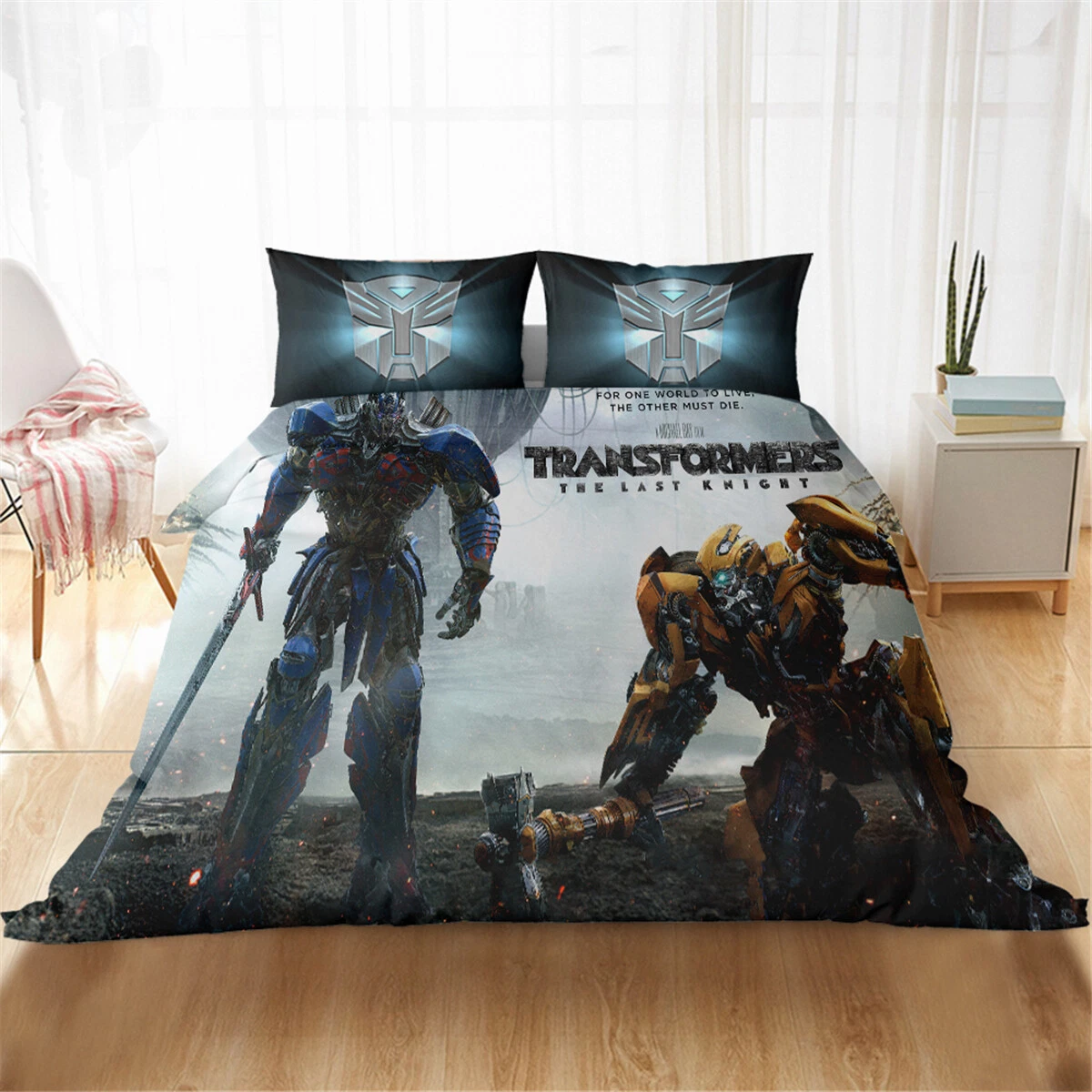 Transformers Bedding Set, Bedroom Decoration