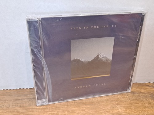 Andrew Cruse - Even In The Valley - 2020 - Music CD - New Sealed RARE