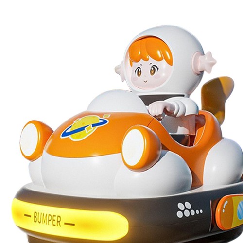 2Pcs RC Speed Bumpers Cars Mini Remote Controlled Ejector Vehicles Kids RC - Picture 5 of 6