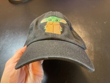 NEW Star Wars Hat Cap Mandalorian The Child Baby Yoda Grogu Adjustable Youth OS