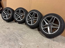 New Oem Take Off 2025 Ford Mustang Gt 19x8.5 Continental Pro Wheel Tire Set