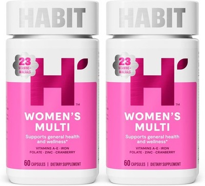 Damen Multi Vitamine 2er Pack - 120 Kapseln Nahrungsergänzungsmittel