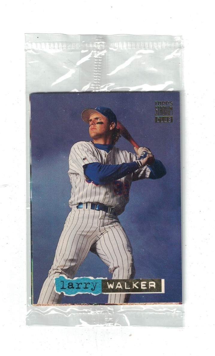 1994 Superstar Sampler Sealed Set of 3 Larry Walker