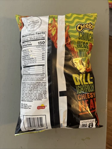 🔴New Limited Edition LARGE Cheetos Flamin Hot Dill Pickle Cheese Crunchy 8.5oz - Picture 2 of 2