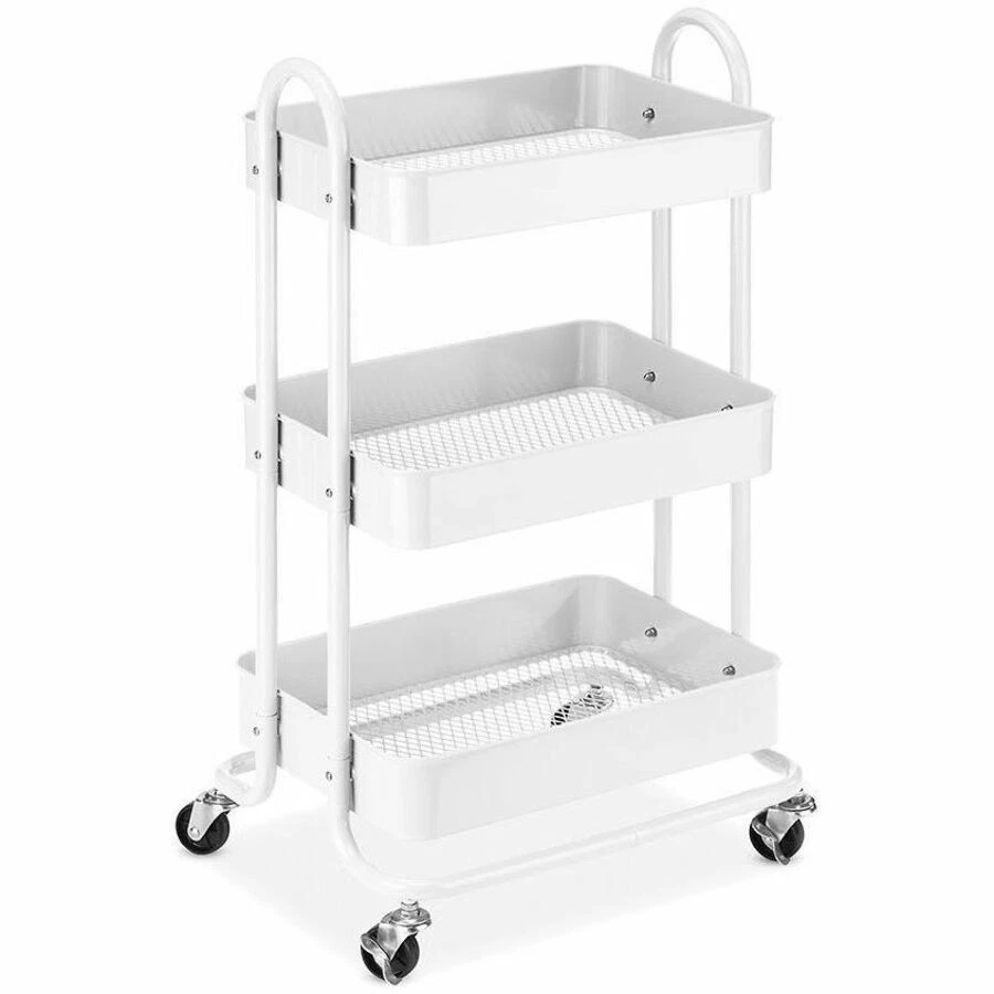 Carro de metal Whtmor 6055-11631-WHT 3 niveles (605511631wht) Foto 2 de 4