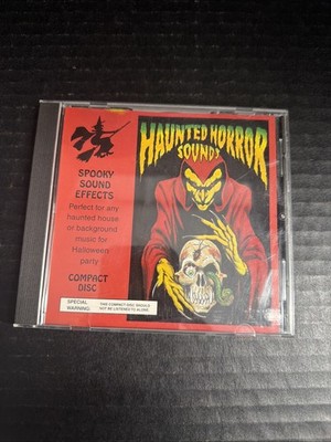 Haunted Horror Sounds CD - Audio CD By Various - VERY GOOD Spooky Sound Effects