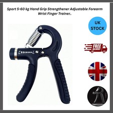 Sport 5-60 kg Hand Grip Strengthener Adjustable Forearm Wrist Finger Trainer..