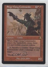 Retro Frame - Siege-Gang Commander Magic: Dominaria Remastered DMR #330