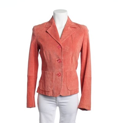 Lederjacke Max Mara Rot 34