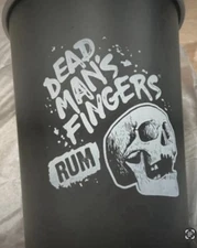 Dead Mans Fingers Rum Stainless Steel Cocktail Tins Brand New Set Of 2