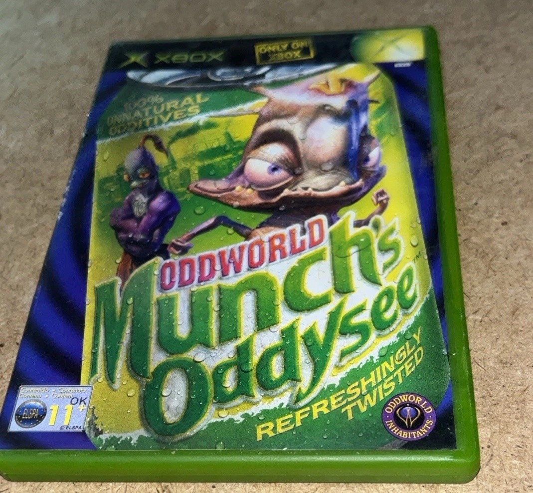 Oddworld: Munch's Oddysee (Microsoft Xbox, Game