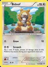 Pokemon Bidoof (116/175) Primal Clash MP