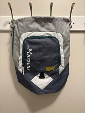 Masters Tournament Augusta National Yardage Guide + Drawstring Backpack