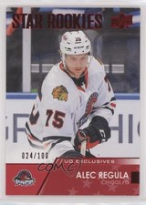 2021-22 Upper Deck AHL Star Rookies Exclusives 24/100 Alec Regula #145 4qi