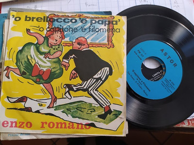7'' ENZO ROMANO 'O BRELLOCCO 'E PAPA' 'O CAPITONE 'E FILOMENA N/MINT
