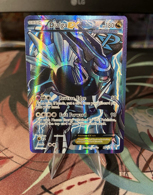 Dialga EX Plasma Blast 99/101 Full Art Holo Ultra Rare EX English 2013