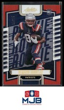2023 Panini Absolute Demario Douglas Spectrum Orange #/75 #158 Rookie
