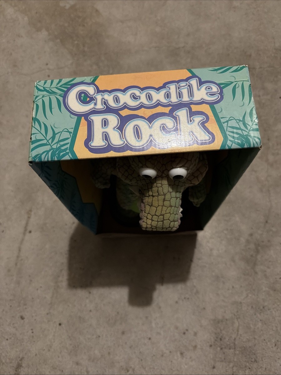 Gemmy I Sing Crocodile Rock 1998 Animated Plush Vintage RARE