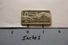 PEACE FOR ALL MANKIND ALBERTA MINT ALB-3 1975 VERY RARE 999 SILVER BAR RARE 5PB5