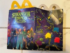 Stranger Things McDonald s Happy Meal Box Netflix Tales From 85