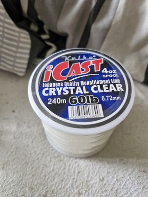 Koike iCast Clear Quality Mono Angelschnur 60lb 4oz Spulen 