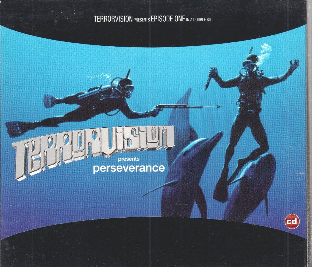 Terrorvision Perseverance CD UK Total Vegas 1996 single part 1 in fold out